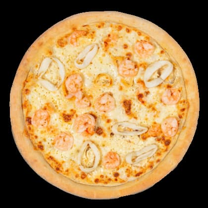 С королевской креветкой и командорским кальмаром