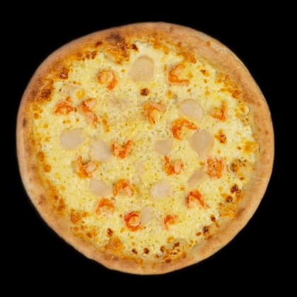 С королевской креветкой и приморским гребешком