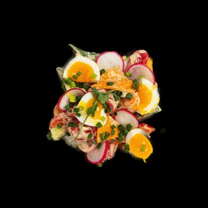 Салат из сезонных овощей